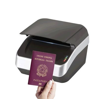 Escaneador de passaportes OCR de profundidade de cores de 24 bits para dispositivos de verificação de identidade de aeroportos/hotéis