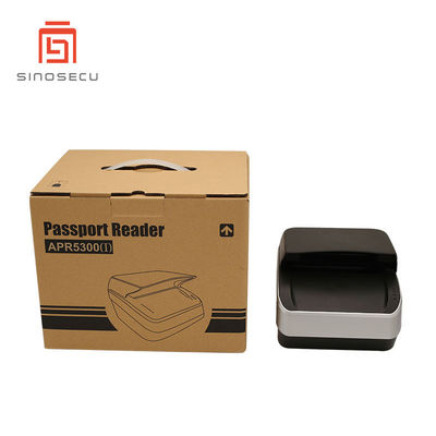 O Sinosecu Passport Reader extrai automaticamente dados de passaportes e documentos de identidade europeus