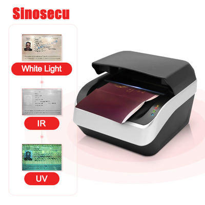 Escaneador OCR MRZ de interface USB para verificação segura de clientes em instituições financeiras