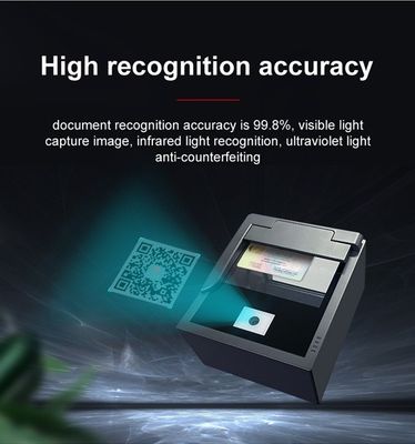 2 segundos Velocidade de digitalização Sinosecu QR Code Reader para Aeroporto dispositivo no dispositivo de passaporte