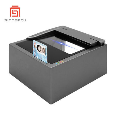 166*190*143mm Dimensão Sinosecu Scanner de cartão de identificação Passport Card Reader para padrões