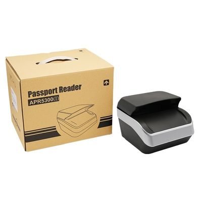 Interface USB Visível Iluminação Leitor de Passaporte e Scanner de Cartão de Identificação para Entrada de Dados