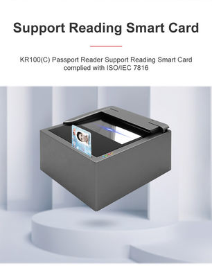 Sinosecu Smart Card Reader Passport Scanner Suporte para cartões compatíveis com a ISO/IEC 7816