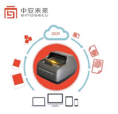 Compacto 235*250*148mm Scanner de carteira de motorista e Hotel Passport Reader com SDK
