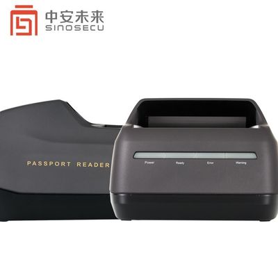 Profundidade de cor de 24 bits Sinosecu Card Reader Scanner de passaporte com OCR MRZ Software USB 2.0