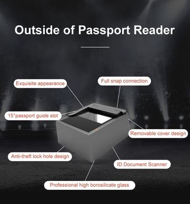 Passaporte Kiosk Reader Kiosk Sinosecu's Versão Básica Sistema de Identificação de Autenticidade de Passaporte