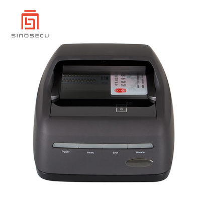 Scanner de documentos de tamanho de passaporte Sinosecu USB2.0 MRZ Leitor biométrico para universidade