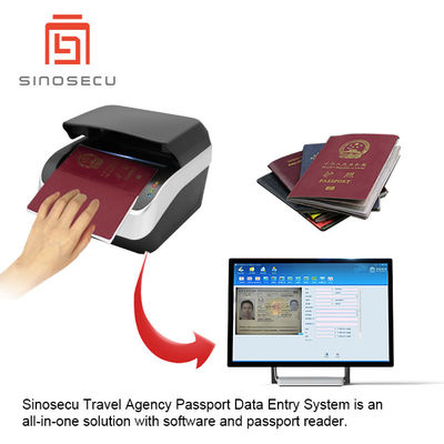 Recolha e digite rapidamente documentos de identidade com a interface USB 2.0 do Passport Entry System