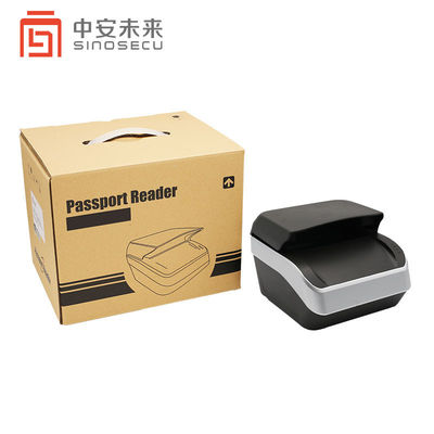 Tamanho do passaporte Interface USB Scanner de documentos de identificação de alta velocidade e leitor OCR MRZ automático