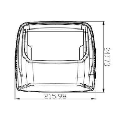 Leitor de passaporte e cartão de identidade USB2.0 Scanner de documentos para aluguel de carros USB2.0 Interface