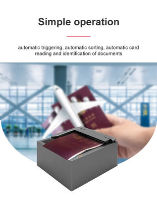 1 Segundo Velocidade de processamento OCR Scanner de documentos de viagem certificado CE FCC para digitalização de identificação