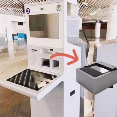 Pro Document Scanner Kiosk de Controle de Acesso com Protocolo ISO 14443A e Leitor de Cartão de Identificação