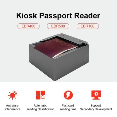 24 Bit Color Depth OCR MRZ Scanner para Windows Linux Sistemas Android Leitor de Documentos