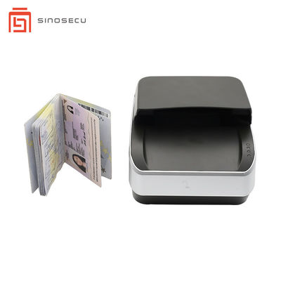 Escaner de passaporte Quiosque para hóspedes de hotel Check-in Scanner de documentos Janela Tamanho 127mm*88mm